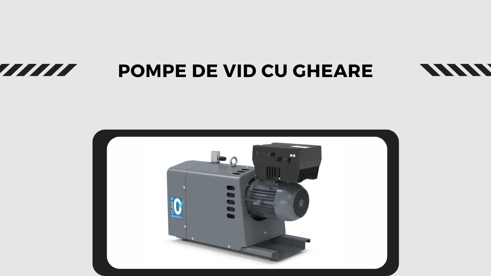 De ce sa alegi o pompa de vid cu gheare?